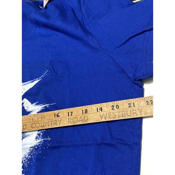 NWT Tampa Bay Lightning V-Neck T-Shirt Blue Women’s Size XL NHL Fan Gear - Picture 5 of 5